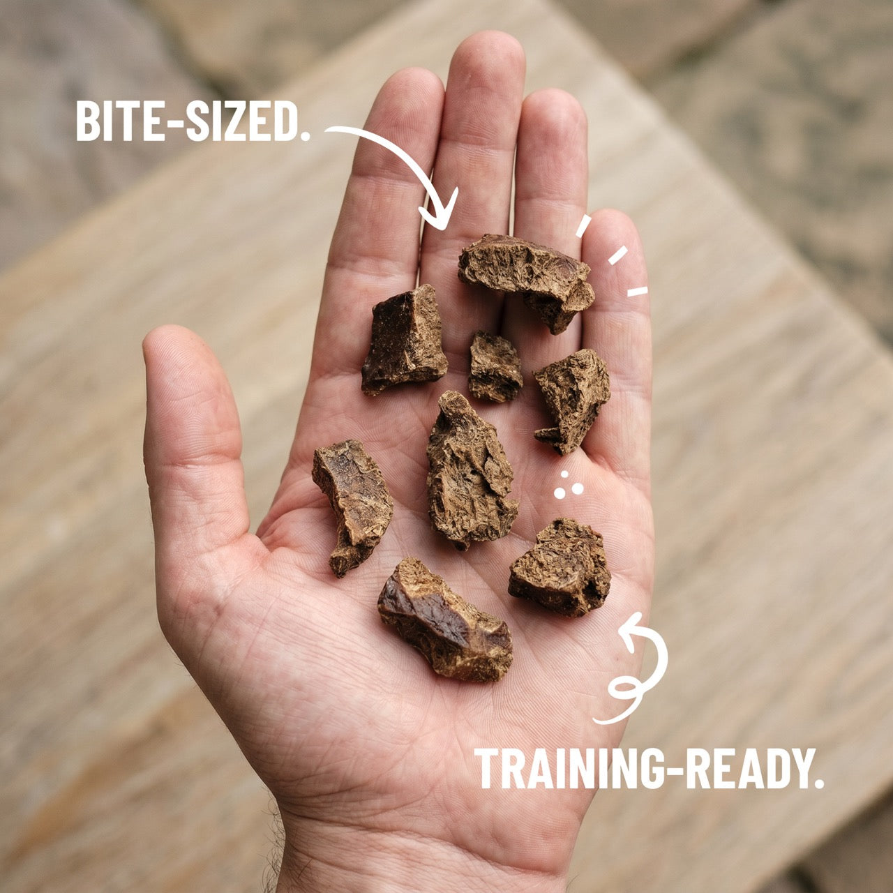 Freeze-Dried Bison Liver Dog Treats