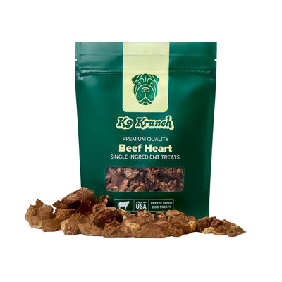 Freeze-Dried Beef Heart Dog Treats