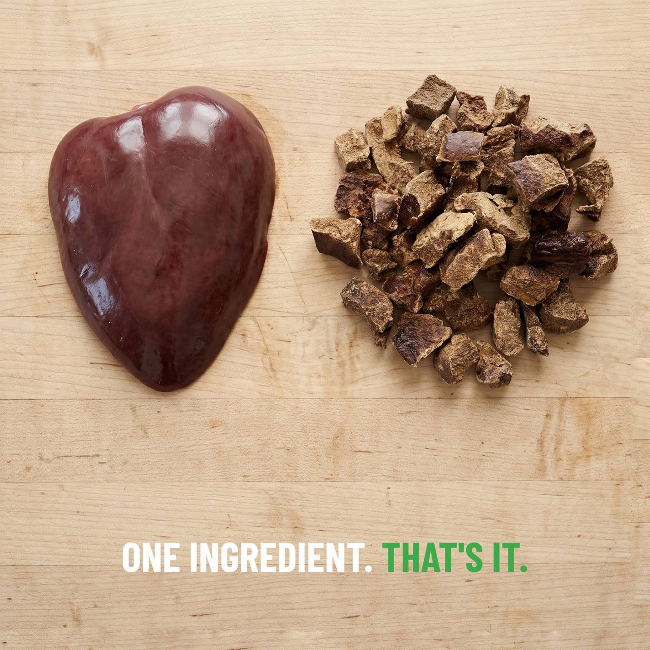 Freeze-Dried Bison Liver Dog Treats