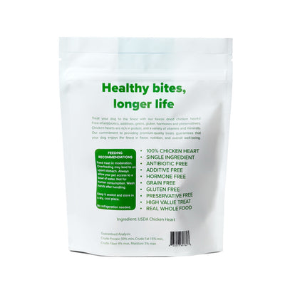 Freeze-Dried Chicken Heart Dog Treats
