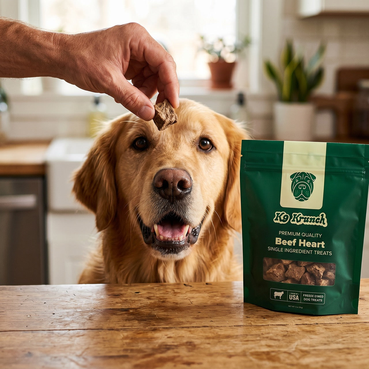 Freeze-Dried Beef Heart Dog Treats