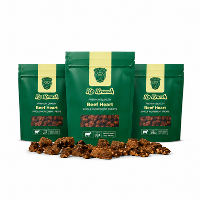 Freeze-Dried Beef Heart Dog Treats